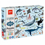 APLI KIDS pusle Ohustatud mereelukad, 200 tk, APLI19696