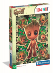 CLEMENTONI pusle Marvel I Am Groot, 104 tk, 25051