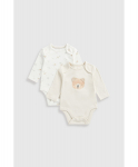 MOTHERCARE pikkade varrukatega bodi, 2tk., GF309