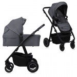 LIONELO universaalne k&auml;ru AMBER PLUS 2in1, Grey graphite, LO-AMBER PLUS