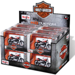 MAISTO DIE CAST mootorratas 1:18 Harley Davidson,  34360