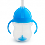 MUNCHKIN pudel k&otilde;rrega, 207ml, 6m+, blue, 90122
