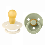 BIBS lutt lateks, size 3, 18m+, 2 tk., Ivory / Sage