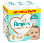 PAMPERS m&auml;hkmed Premium Care Monthly, 2 suurus, 4-8kg, 156 vnt., 80883541