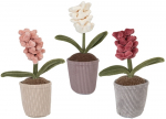 pehme m&auml;nguasi lillepott 24cm assortii, 777015