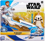 STAR WARS figuur koos speederbike'iga, assortii, G03725L00