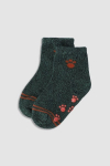 COCCODRILLO libisemisvastased sokid SOCKS BOY, oliiviv&auml;rvi, WC3382402SOB-012