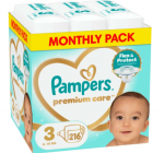 PAMPERS m&auml;hkmed Premium Care Monthly, 3 suurus, 6-10kg, 156 vnt., 80883542