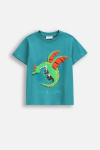 COCCODRILLO l&uuml;hikeste varrukatega s&auml;rk DRAGONS BOY KIDS, sinine, WC5143204DBK-013-122, 122 cm