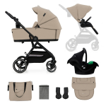 KINDERKRAFT universaalne jalutusk&auml;ru YOXI 3in1, sand beige, KSYOXI00BEG3000