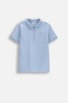 COCCODRILLO l&uuml;hikeste varrukatega polo s&auml;rk, sinised, WC6143602EJB-014-116, 116 suurus