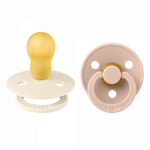 BIBS lutt lateks, size 3, 18m+, 2 tk., Ivory/Blush