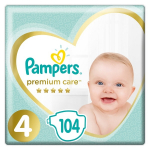 PAMPERS m&auml;hkmed Premium Maxi MB 104tk, 81737569