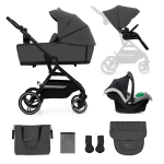 KINDERKRAFT universaalne jalutusk&auml;ru YOXI 3in1, moonlight grey, KSYOXI00GRY3000