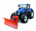 MAISTO TECH mudelauto Uus-Hollandlane tranktor lumesahaga, 82303/82722