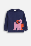 COCCODRILLO t-s&auml;rk ACADEMY GIRL KIDS, sinine, cm