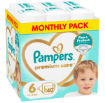 PAMPERS m&auml;hkmed Premium Care Monthly, 6 suurus, 13-18kg, 156 vnt., 80883547
