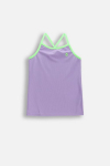 COCCODRILLO sleeveless t-shirt, purple, WL6143301ACG-016-134, 134 size