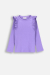 COCCODRILLO long sleeve t-shirt ACADEMY GIRL KIDS, lillad, ZC4143101AGK-016-092, 92 cm