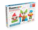 PICASSO TILES Magnetiline konstruktor magnetkuubikud 102 osa, PMC102
