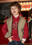 MAYORAL vest, cashew, 4.383-18