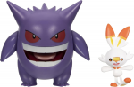 POKEMON Gengar ja Scorbunny figuurid, 2 tk, PKW2548