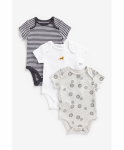 MOTHERCARE l&uuml;hikeste varrukatega bodi, 3 tk., BB418