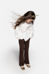 COCCODRILLO p&uuml;ksid COSY GIRL JUNIOR, pruunid, ZC3120103CGJ-018-164, 164cm