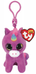 TY Beanie Boos pehme lilla &uuml;kssarvik v&otilde;tmehoidja ROSETTE 9cm, TY35238