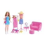 BARBIE nuku- ja moekomplekt, HPL78