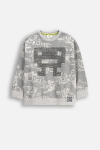 COCCODRILLO pikkade varrukatega s&auml;rk GAMER BOY KIDS, hall, WC5143101GBK-019-122, 122 cm