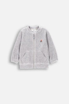 COCCODRILLO sweatshirt MY WAY BOY NEWBORN, hall, ZC4132201MBN-019-086, 86 cm