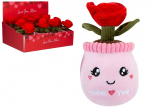 LOVE YOU MORE pehme m&auml;nguasi Softlings Pot Love Rose 18cm., 456214
