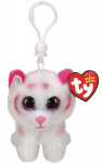 TY Beanie Boos pehme roosa/valge tiiger v&otilde;tmehoidja TABOR 9cm, TY35241