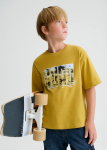 MAYORAL l&uuml;hikeste varrukatega t-s&auml;rk, yellow, 6.033-20, 128&nbsp; cm