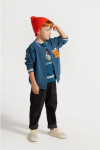 COCCODRILLO jooksup&uuml;ksid ACADEMY BOY KIDS, graphite, ZC4119101ABK-020-092, 92 cm