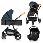 LIONELO universaalne k&auml;ru AMBER 3in1, Blue navy, LO-AMBER 3IN1