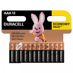 DURACELL patarei AAA, 12 tk, DURB070