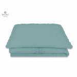 MIMINU 2-osaline voodipesukomplekt Royal collection, dark mint, 100x135, 60x40 cm