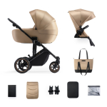 KINDERKRAFT universaalne jalutusk&auml;ru PRIME 2 2in1, sandrose beige, KSPRIM02BEG2000