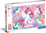 CLEMENTONI pusle Maxi Noli Jolly Unicorns, 24 tk., 28525