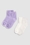 COCCODRILLO sokid SOCKS GIRL, multicoloured, 2 tk., WC3383217SOG-022