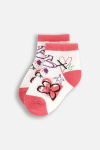 COCCODRILLO sokid SOCKS GIRL, v&auml;rv, WC5382221SOG-022-033, 33 cm