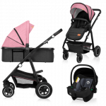 LIONELO universaalne k&auml;ru AMBER 3in1, Pink rose, LO-AMBER 3IN1