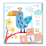 DJECO v&auml;rvimispilt 3 &scaron;ablooniga, DJ00028