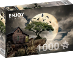 ENJOY PUZZLE pusle Palkmaja kaljuserval, 1000 tk, 68 &times; 48 cm, Enjoy-1614