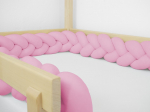 BENLEMI voodipehmendus, 200 cm., Pink, 8193/200-RUZ
