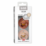 BIBS lutt lateks, 0-6m, 2 tk., Woodchuck/Blush