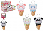 CANDY WORLD pehme m&auml;nguasi Panda Ice Cream 10cm., assortii, 453465