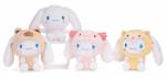 HELLO KITTY Cinnamoroll pehmed loomakesed, 24 cm, assort., 3276D